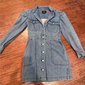 Denim dress